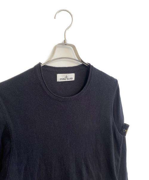 STONE ISLAND（ストーンアイランド）STONE ISLAND (ストーンアイランド) 長袖カットソー ネイビー サイズ:Mの古着・服飾アイテム