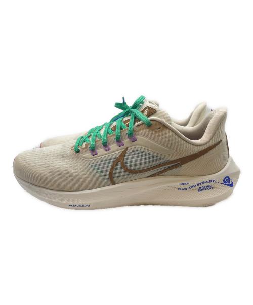 NIKE（ナイキ）NIKE (ナイキ) NIKE Air Zoom Pegasus39（ナイキ　エアズームペガサス） ベージュ サイズ:27.5の古着・服飾アイテム