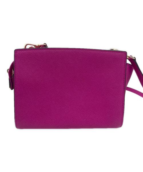 MICHAEL KORS（マイケル・コース）MICHAEL KORS (マイケル・コース) ショルダーバッグ パープルの古着・服飾アイテム