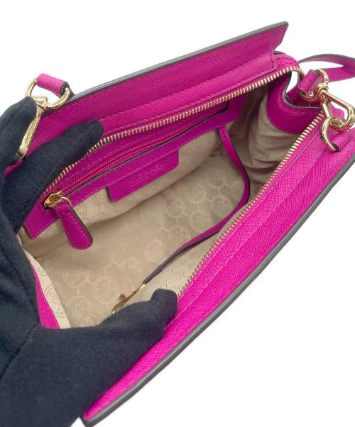 MICHAEL KORS（マイケル・コース）MICHAEL KORS (マイケル・コース) ショルダーバッグ パープルの古着・服飾アイテム