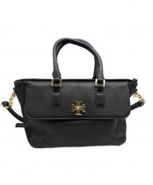 TORY BURCH（トリーバーチ）の古着「2WAYショルダーバッグ」｜ブラック