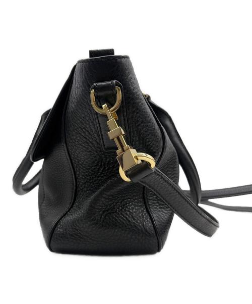 TORY BURCH（トリーバーチ）TORY BURCH (トリーバーチ) 2WAYショルダーバッグ ブラックの古着・服飾アイテム