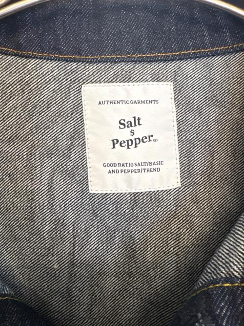 salt&pepper（ソルトアンドペッパー）Salt&Pepper (ソルトアンドペッパー) デニムジャケット インディゴ サイズ:Ｍの古着・服飾アイテム