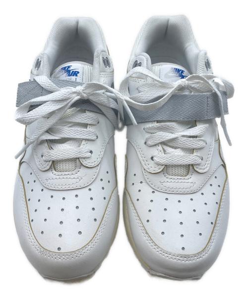 NIKE（ナイキ）NIKE (ナイキ) NIKE Air Max 1 PRM Summit White/Metallic Silver（ナイキ　エアマックス1） ホワイト サイズ:24.5の古着・服飾アイテム