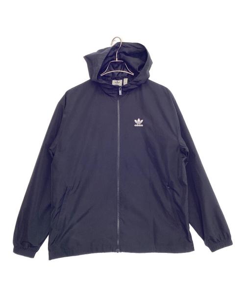 adidas（アディダス）adidas (アディダス) ウインドブレーカー ブラック サイズ:Mサイズの古着・服飾アイテム