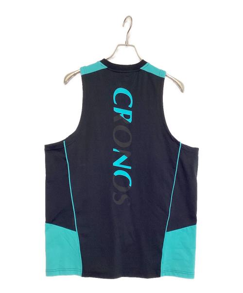CRONOS（クロノス）CRONOS (クロノス) タンクトップ ブラック サイズ:Ｍの古着・服飾アイテム