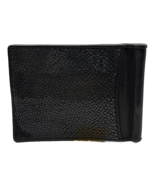 PELGIO（ペラギウス）PELGIO (ペラギウス) 2つ折り財布 ブラックの古着・服飾アイテム