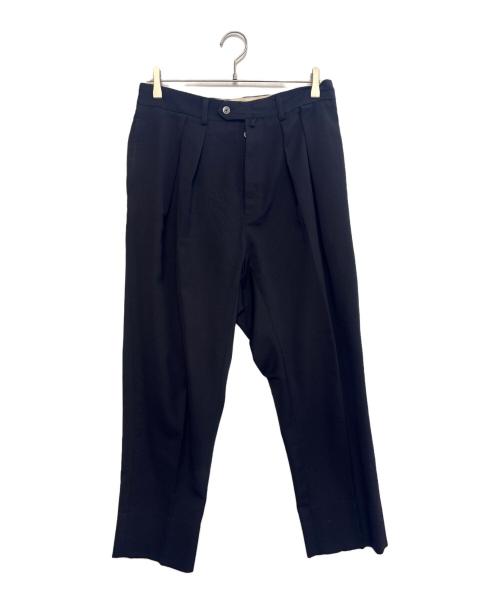 NEAT（ニート）NEAT (ニート) 2タックウールスラックス ネイビー サイズ:サイズ46の古着・服飾アイテム