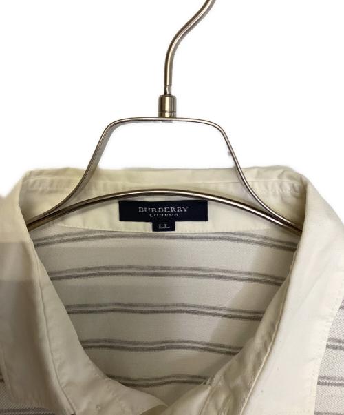 BURBERRY LONDON（バーバリーロンドン）BURBERRY LONDON (バーバリーロンドン) ポロシャツ ホワイト サイズ:LLの古着・服飾アイテム
