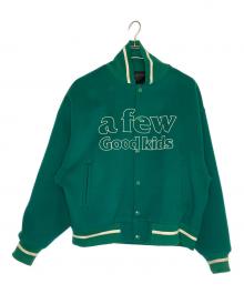 A FEW GOOD KIDS（アフューグッドキッズ）の古着「スタジャン」｜グリーン