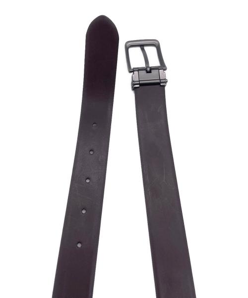 EMPORIO ARMANI（エンポリオ アルマーニ）EMPORIO ARMANI (エンポリオ アルマーニ) レザーベルト ブラウンの古着・服飾アイテム