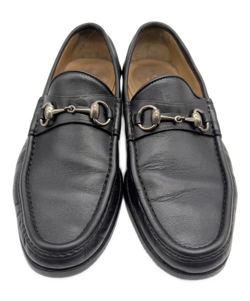 GUCCI（グッチ）GUCCI (グッチ) ローファー ブラック サイズ:40の古着・服飾アイテム