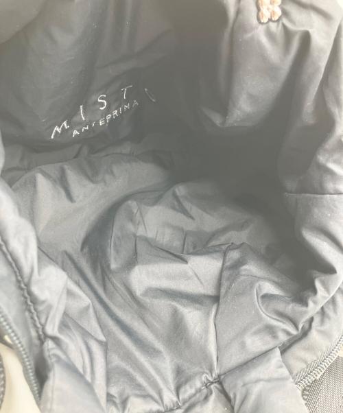 MISTO ANTEPRIMA（アンテプリマ）MISTO ANTEPRIMA (アンテプリマ) 2WAYショルダーバッグ ブラック×ベージュの古着・服飾アイテム