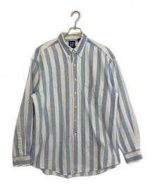 GAP（ギャップ）の古着「長袖シャツ」｜ブルー×ホワイト