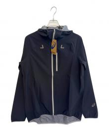 asics（アシックス）の古着「防水ジャケット」｜ネイビー