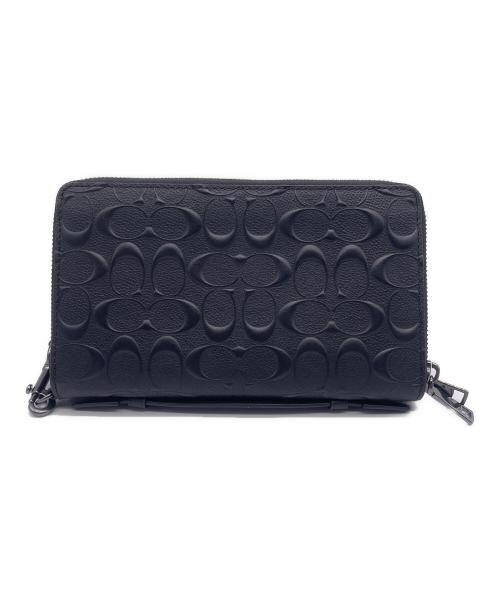 COACH（コーチ）COACH (コーチ) セカンドバッグ ブラックの古着・服飾アイテム