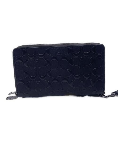 COACH（コーチ）COACH (コーチ) セカンドバッグ ブラックの古着・服飾アイテム
