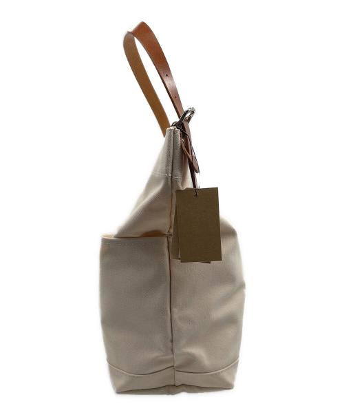 TIDE WAY（タイドウェイ）TIDE WAY (タイドウェイ) トートバッグ アイボリーの古着・服飾アイテム