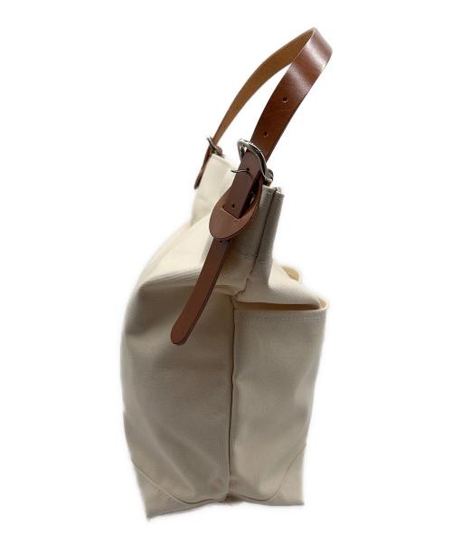 TIDE WAY（タイドウェイ）TIDE WAY (タイドウェイ) トートバッグ アイボリーの古着・服飾アイテム