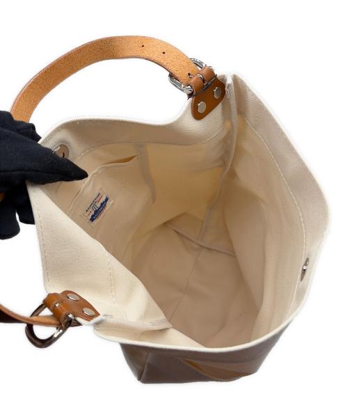 TIDE WAY（タイドウェイ）TIDE WAY (タイドウェイ) トートバッグ アイボリーの古着・服飾アイテム