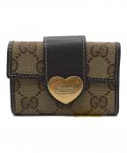 GUCCIグッチ）の古着「キーケース」｜ベージュ