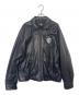 WARNER BROS（ワーナーブラザース）の古着「レザージャケット」｜ブラック