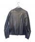 Lui's (ルイス) シングルライダースジャケット ブラック サイズ:M：6000円