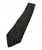 GUCCIグッチ）の古着「ネクタイ」｜ブラック