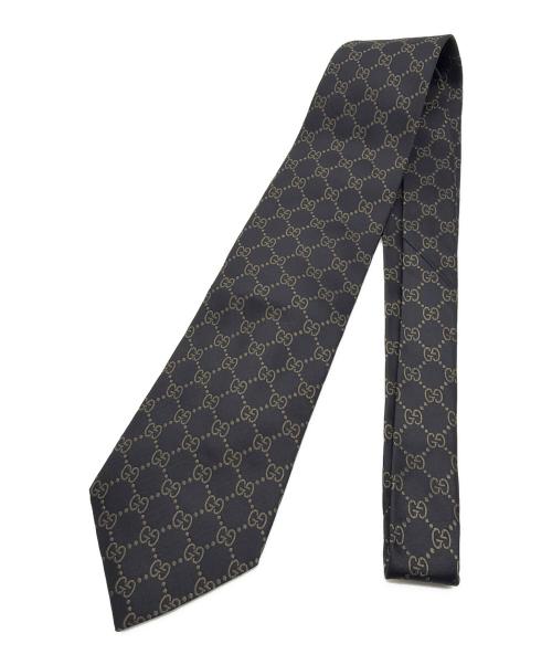 GUCCI（グッチ）GUCCI (グッチ) ネクタイ ブラック サイズ:不明の古着・服飾アイテム