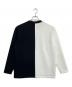 LACOSTE (ラコステ) 長袖カットソー ブラック×ホワイト サイズ:US M：5000円