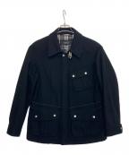 BURBERRY BLACK LABELバーバリーブラックレーベル）の古着「ウールジャケット」｜ブラック