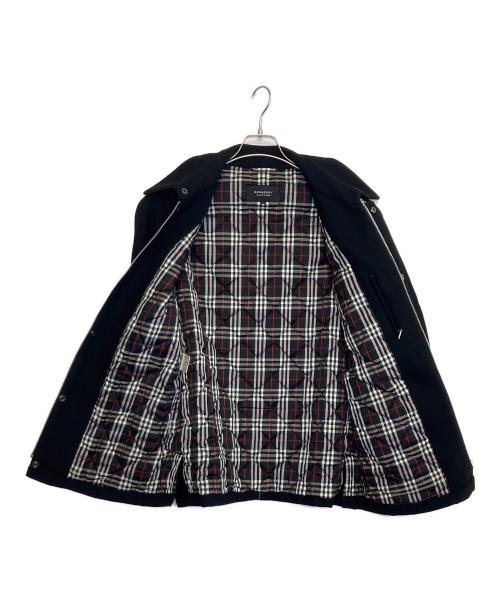 BURBERRY BLACK LABEL（バーバリーブラックレーベル）BURBERRY BLACK LABEL (バーバリーブラックレーベル) ウールジャケット ブラック サイズ:Ⅼの古着・服飾アイテム
