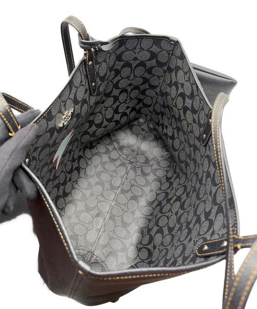 COACH（コーチ）COACH (コーチ) トートバッグ ブラックの古着・服飾アイテム