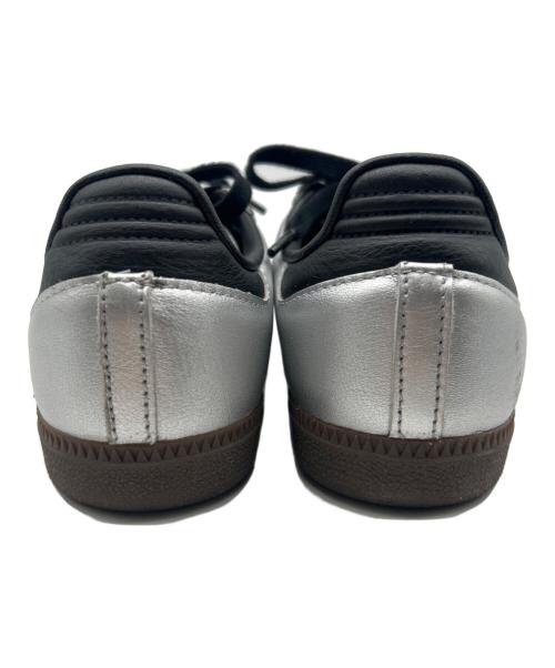 adidas（アディダス）adidas (アディダス) SAMBA シルバー×ブラック サイズ:23.5の古着・服飾アイテム