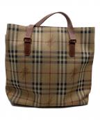 BURBERRYバーバリー）の古着「トートバッグ」｜ベージュ