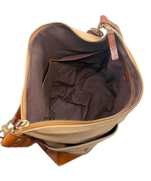土屋鞄（ツチヤカバン）土屋鞄 (ツチヤカバン) ハンドバッグ ブラウンの古着・服飾アイテム