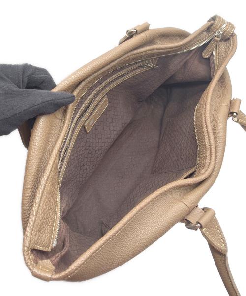 WILDSWANS（ワイルドスワンズ）WILDSWANS (ワイルドスワンズ) ハンドバッグ ブラウンの古着・服飾アイテム