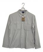 Patagoniaパタゴニア）の古着「長袖シャツ」｜ライトグレー