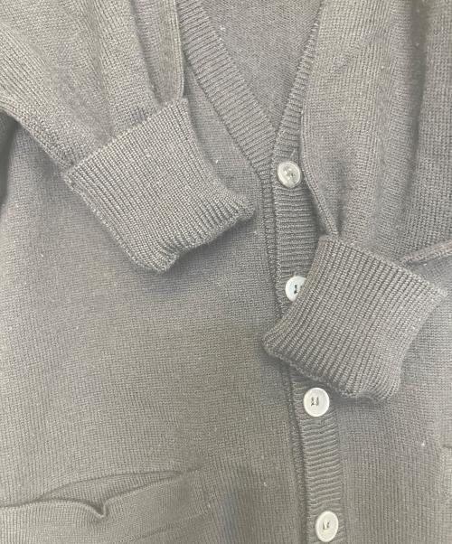 Yves Saint Laurent（イヴサンローラン）Yves Saint Laurent (イヴサンローラン) 厚手カーディガン ブラック サイズ:Mの古着・服飾アイテム