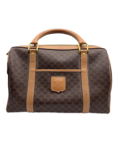 CELINE（セリーヌ）CELINE (セリーヌ) ミニボストンバッグ ブラウンの古着・服飾アイテム