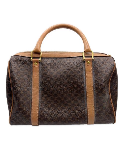 CELINE（セリーヌ）CELINE (セリーヌ) ミニボストンバッグ ブラウンの古着・服飾アイテム