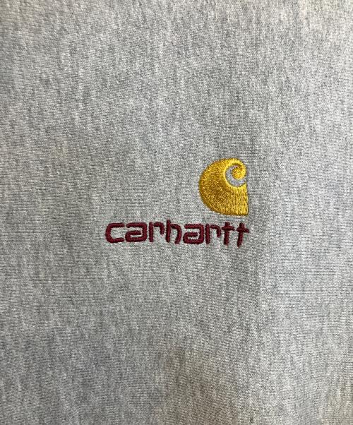CarHartt（カーハート）CarHartt (カーハート) プルオーバーパーカー グレー サイズ:Lの古着・服飾アイテム