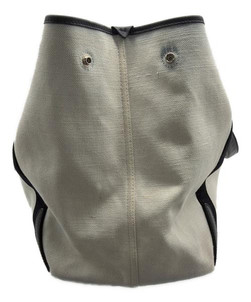 BALENCIAGA（バレンシアガ）BALENCIAGA (バレンシアガ) トートバッグ ブラック×ベージュの古着・服飾アイテム