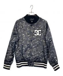 DC SHOE CO.USA（ディーシー シューコー ユーエスエー）の古着「スタジャン」｜ブラック