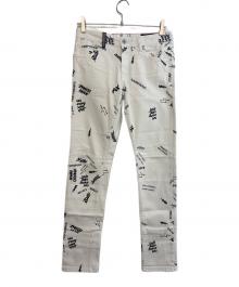 ARMANI EXCHANGE（アルマーニ エクスチェンジ）の古着「デニムパンツ」｜ホワイト