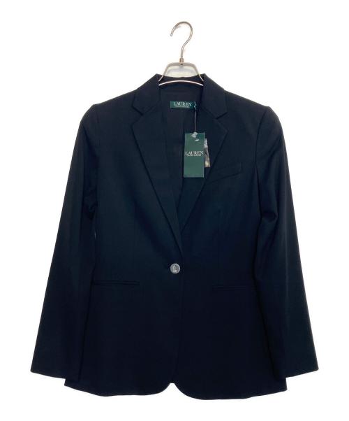 LAUREN RALPH LAUREN（ローレンラルフローレン）LAUREN RALPH LAUREN (ローレンラルフローレン) ジャケット ブラック サイズ:2の古着・服飾アイテム