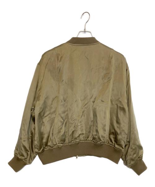 GALLARDA GALANTE（ガリャルダガランテ）GALLARDA GALANTE (ガリャルダガランテ) キュプラサテンブルゾン カーキ サイズ:freeの古着・服飾アイテム