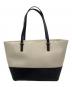 Kate Spade (ケイトスペード) トートバッグ オフホワイト×ブラック：5000円