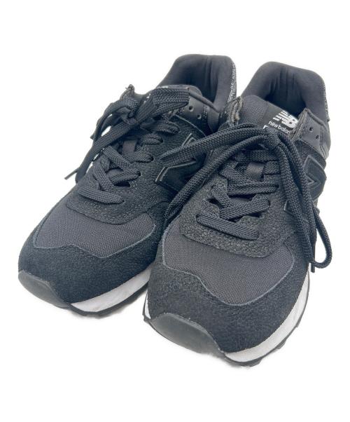NEW BALANCE（ニューバランス）NEW BALANCE (ニューバランス) 574 Pebbled Street ブラック サイズ:26の古着・服飾アイテム