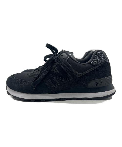 NEW BALANCE（ニューバランス）NEW BALANCE (ニューバランス) 574 Pebbled Street ブラック サイズ:26の古着・服飾アイテム